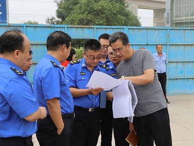 石家庄市城管委暗查未取得规划手续的违法建设项目停工情况