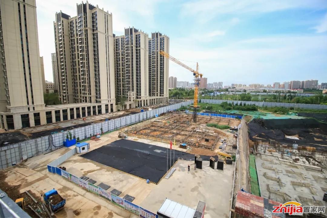 回迁区建设有序推进,尚宾城创造美好生活