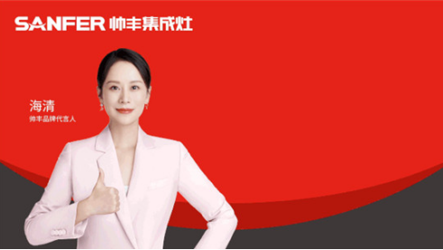 帅丰电器之所以选择海清作为形象代言人,不仅是因为海清极具亲和力的