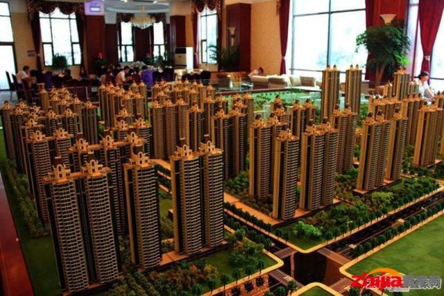 恒大御景半岛沙盘图
