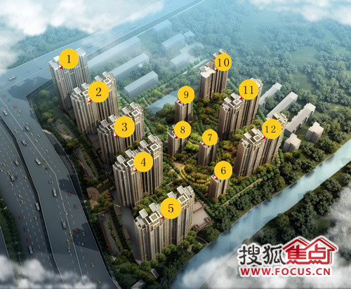 华都襄湾壹号效果图