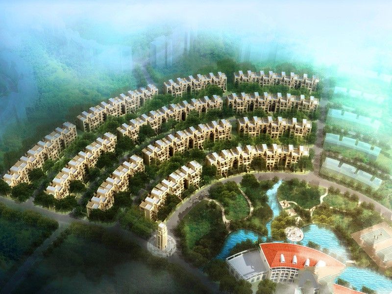 西山庭院效果图